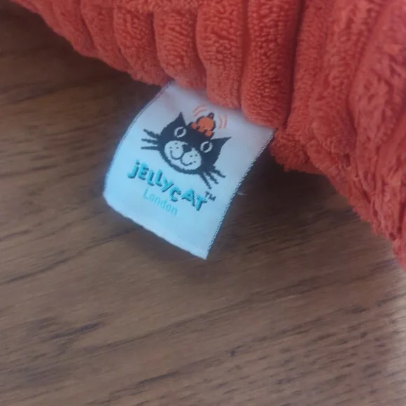 Jellycat London Cordy Roy Ardvark Anteater 18" Orange Stuffed Plush Animal - Picture 3 of 6